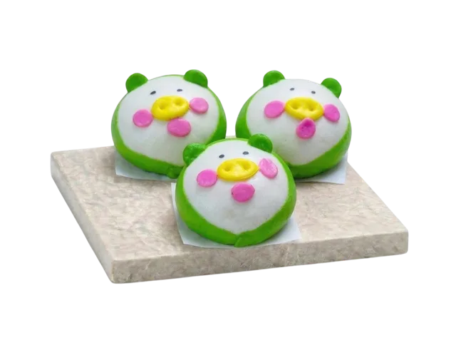 Bánh bao nghệ thuật GH BAO tạo hình ngộ nghĩnh