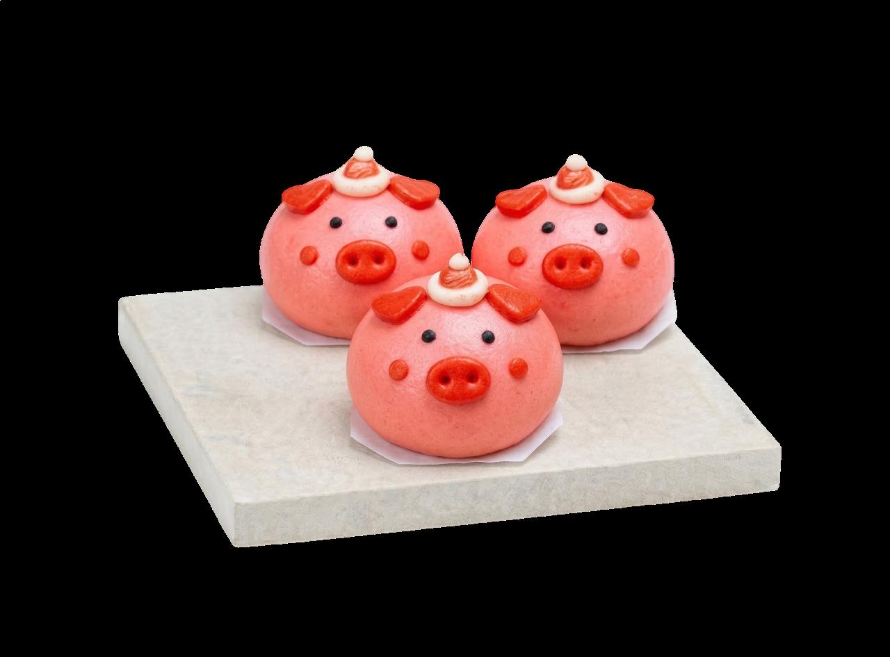 Bánh bao nghệ thuật hình thú ngộ nghĩnh